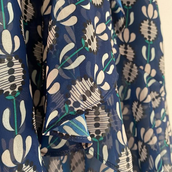 Tristan ruffled skirt with tie at the waist, size 10 - Picture 4 of 6